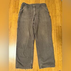 Carhartt Men's Dark Brown Cargo Pants